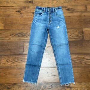 KUT Rachael  FAB AB Mom Jean High Rise, size 0